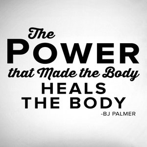 The Power That Made the Body Heals the Body 0213 Home Decor Wall Decor
