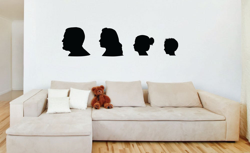 Wall Decor Custom Silhouettes - 0001