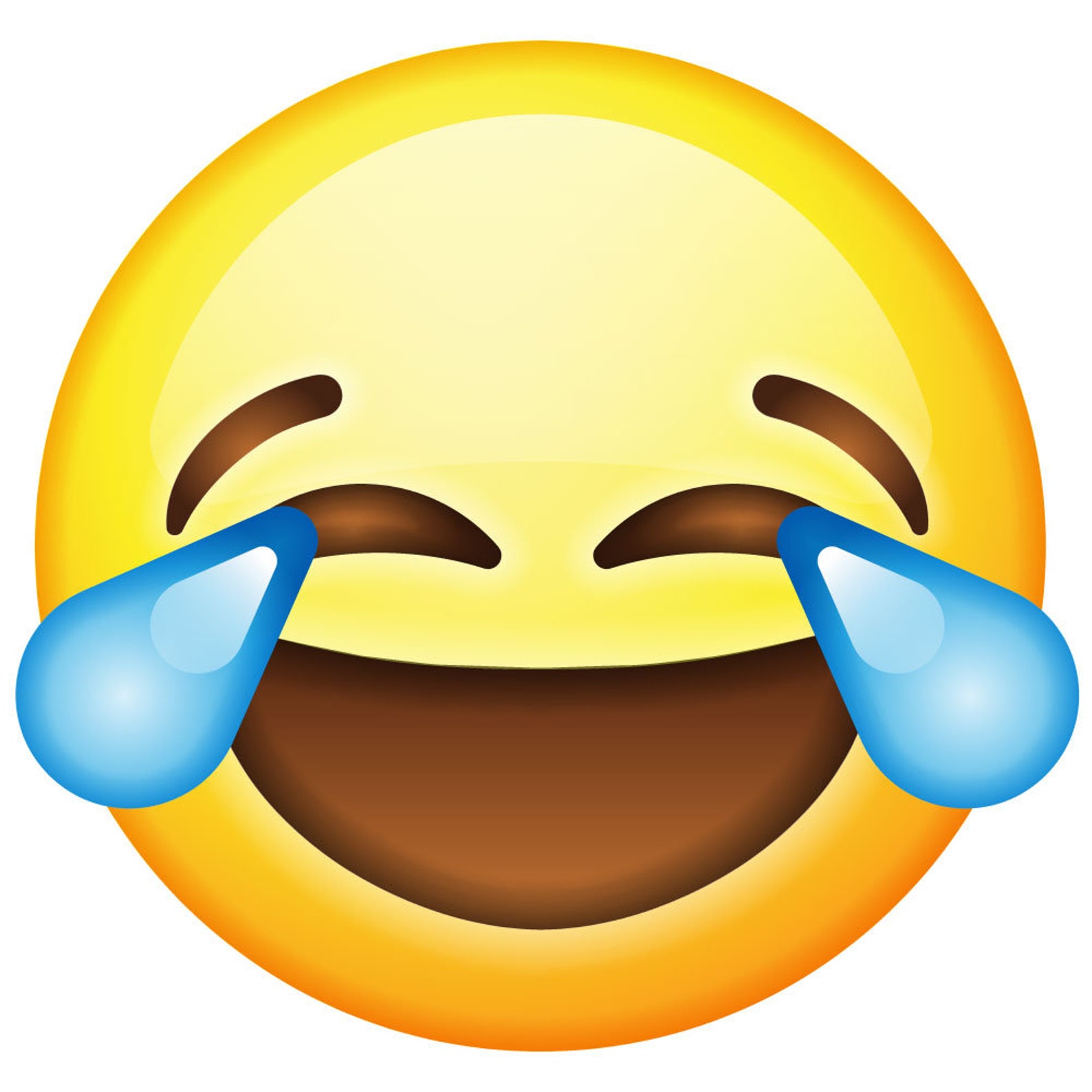 Large Emoji Wall Decal 28h X 29w LMAO Emoji Etsy