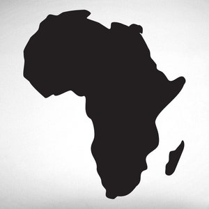 Africa - 0224- Home Decor - Wall Decor - Africa - Continent - African