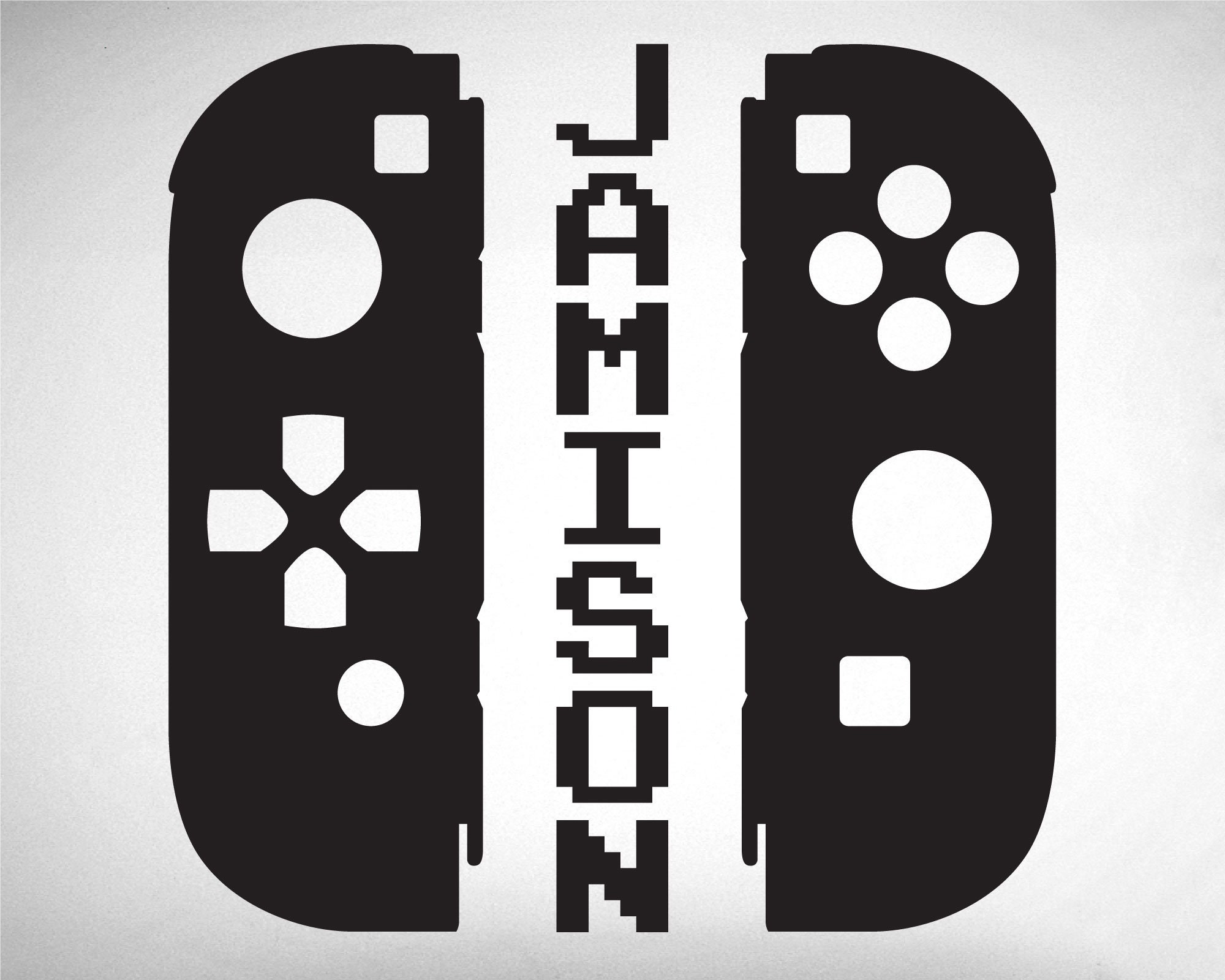 Video Game Controller Wall Decal 0552 Gamer Controller Etsy