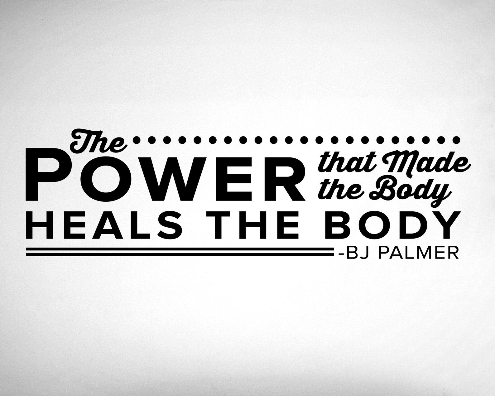 The Power That Makes the Body Heals the Body 0127 B.J. | Etsy