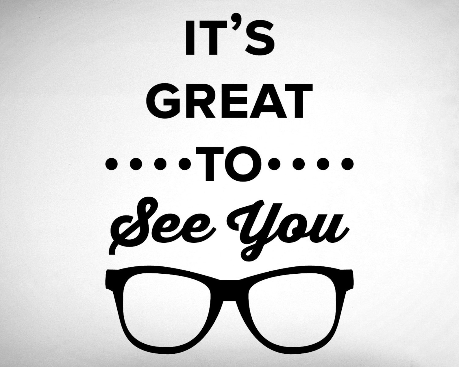 It s great to see you wall decal 0518 eye doctor etsy