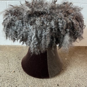 Mushroom ottoman 19inch