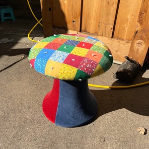 Mushroom ottoman 19inch