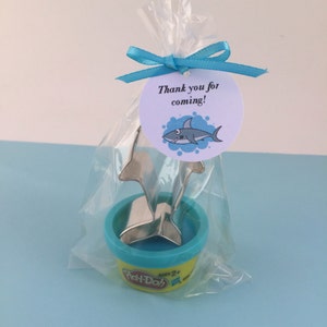 Shark Playdoh Party Favor: Under the Sea Theme