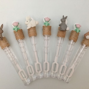 Bunny Party Favor Bunny Rabbit Party Favor Easter Bunny Bubble