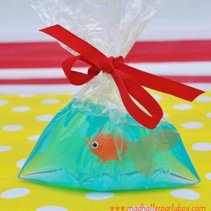 Carnival Party Favor: Fish In A Bag Soaps - Circus Favor, Carnival Party Supplies