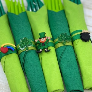 Servilleteros para el Día de San Patricio: vajilla para fiestas irlandesas