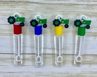 Tractor Bubble Favors: Barnyard Favors, Farmyard Party Favors, Western Party Favors, Western Party Supplies, Bubble Favors