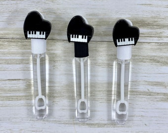 Piano Bubble Wands: Music Party Favors