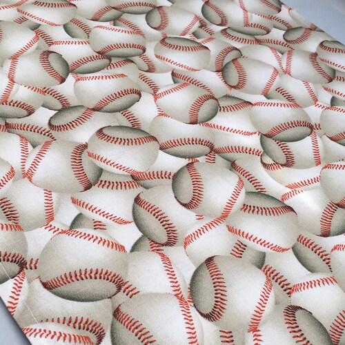Baseball Table Runner or Accent Table Mat Ideal for a Etsy