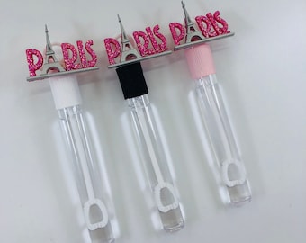 Eiffel Tower Bubble Wand: Paris Party Favor
