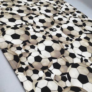 Soccer Table Runner or Accent Table Mat: Ideal for a Soccer Party or European Football party