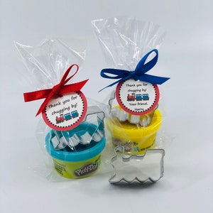 Train Party Favor: Train Theme Favor, Playdoh and Train Cutter Favor, Train Favor