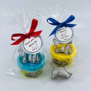 Airplane Party Favor: Airplane Theme Favor, Playdoh and Airplane Cutter Favor, Airplane Favor