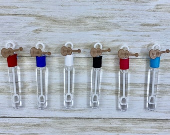 Guitar Bubble Wands: Music Party Favors