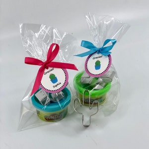 Cactus Party Favor: Gracias Cactus Party Favor, Playdoh and Cactus Shape Cutters, Fiesta Party Favor