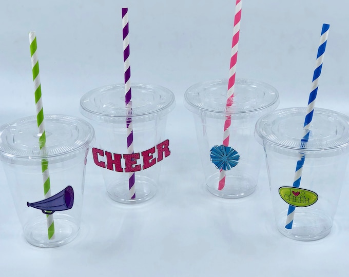 Dinosaur Cups With Lids and Straws Cute Dinosaur Plastic Etsy