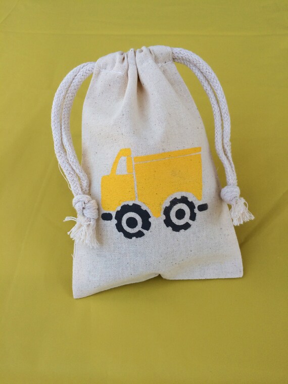 Borse bomboniera per camion: borse di mussola con design | Etsy Italia