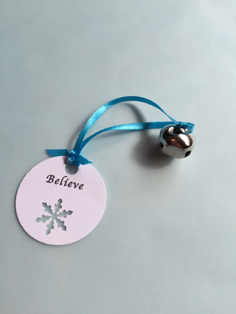 Polar Express Party Favor Polar Express Bell With Believe Etsy