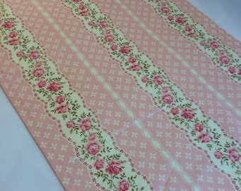 Vintage Table Runner:  Accent Table Mat or Runner Ideal for a Vintage Tea Party or English Tea Party