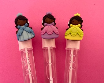 Princess Bubble Wands: Party Favors