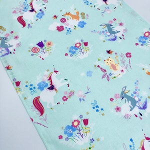 Unicorn Table Runner: Accent Table Mat or Runner Ideal for a Unicorn Party, Magical Forest Party or Unicorn Room Decor