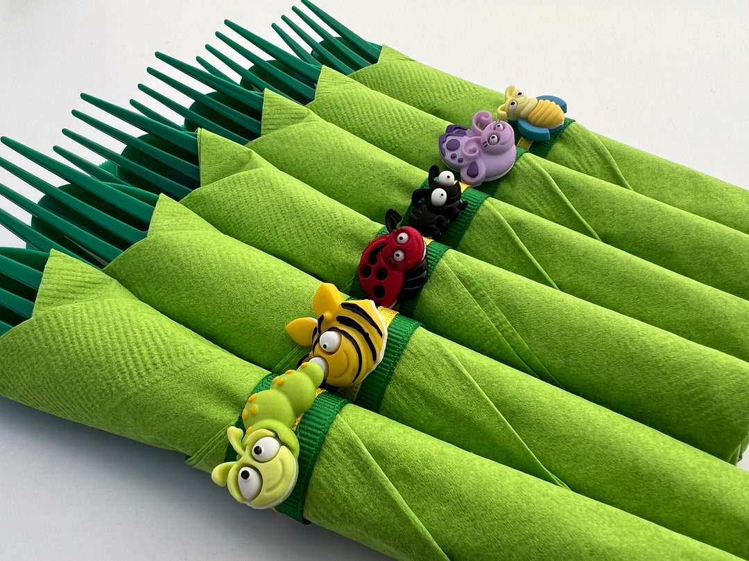 Bug Party Flatware: Insect Tableware, Bug Hunt Supplies - Etsy