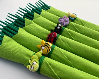 Bug Party Flatware: Insect Tableware, Bug Hunt Supplies