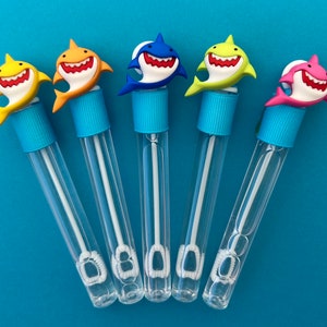 Shark Favor, Shark Bubble Favor, Shark Party Favor, Shark Theme Party Supplies image 2