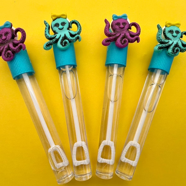 Octopus Favor, Under the Sea Favor, Under the Sea Bubble Favor, Under the Sea Party Supplies, Ocean Party Favor