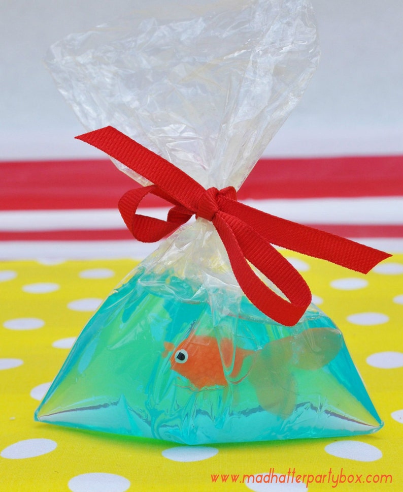 Carnival Party Favor: Fish In A Bag Soaps Circus Favor, Carnival Party Supplies image 1