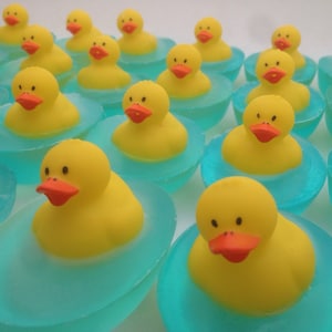 Duck Soap Favor, Rubber Duck Favor, Baby Shower Favor, 1st Birthday Party Favor (Sets of 10, 15, 20), Party Supplies