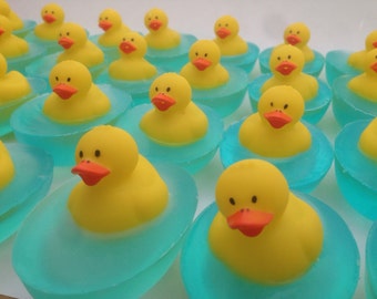 Rubber Duck Soap Favors: Baby Shower, 1st Birthday Party Supplies