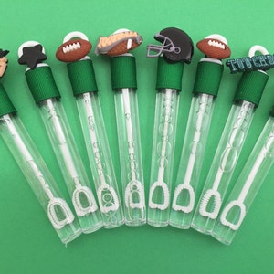 Football Bubble Favor, Football Favor, Football Party Favor, Football Party Supplies, Football Shower Favor image 1