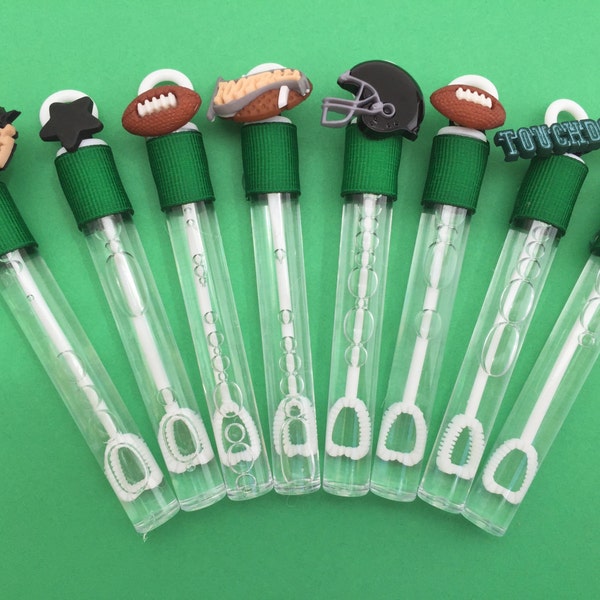 Football Bubble Party Favors: Sports Theme Shower Supplies