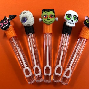 Halloween Favor: Halloween Bubble Favor, Halloween Monster Favor, Halloween Party Favor