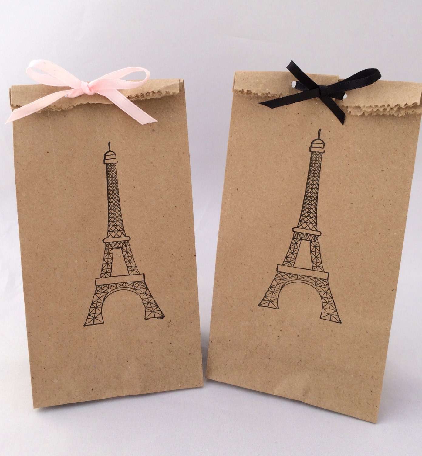 Paris Gift Bag- VZWraps™ Reusable Fabric Gift Bags