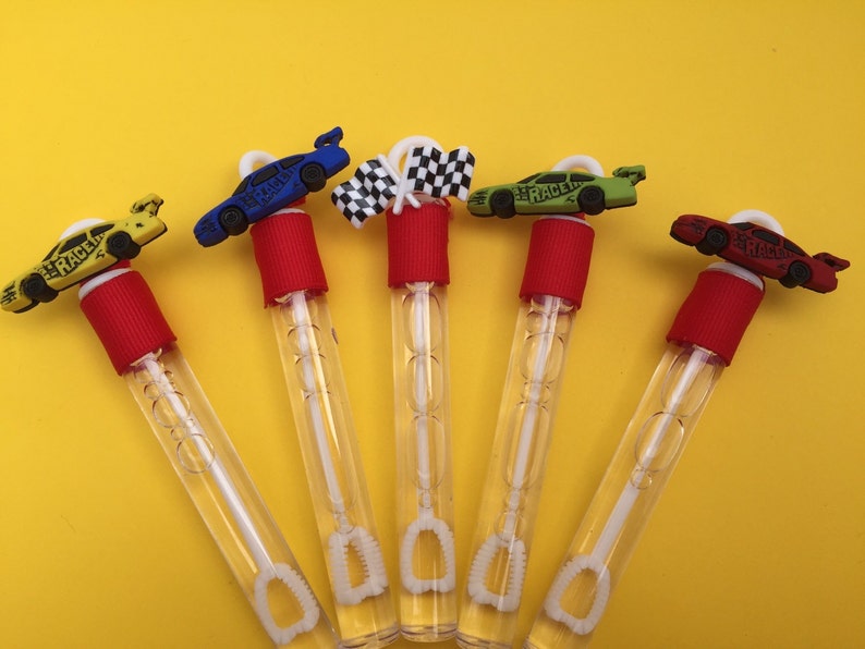 Race Car Party Favor  ONLY RACING FLAGS Racing Car Theme image 1