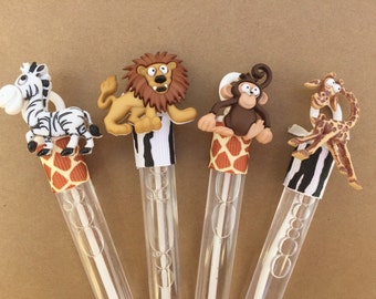 Safari Bubble Favors: Jungle Animal Party Supplies