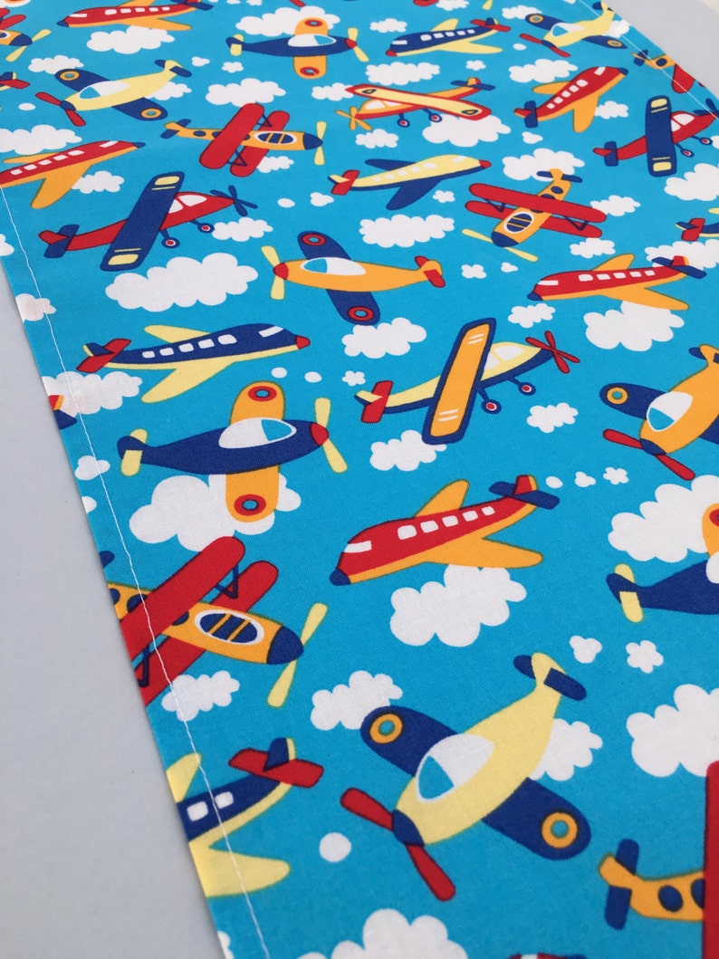 Airplane Table Runner Plane Accent Table Mat or Runner Ideal for an Airplane Party or Plane Party Table Centrepiece