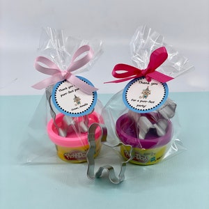 Kitten Party Favor: Playdoh and Cat Cutter Favor, Cat Party Supplies, Kitten Adoption Party Favor, Cat Party Favor