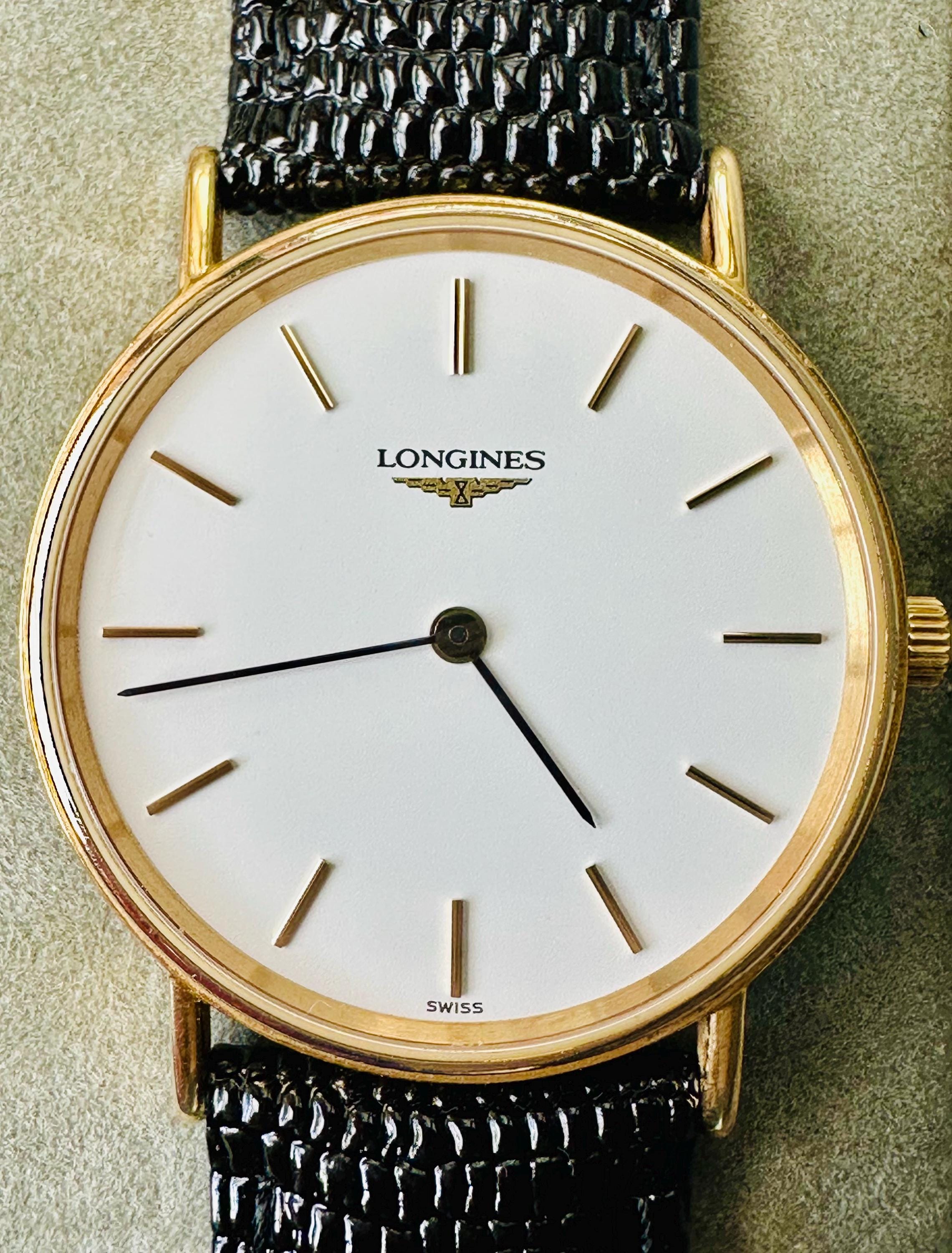 ロンジンのメンズウォッチ。 Les Grandes Classices L.4.637.2