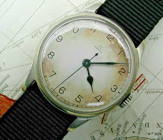 1943 OMEGA HS8 BRITISH ROYAL Navy Fleet 