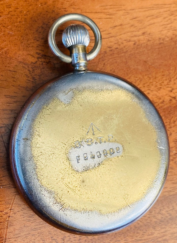 WW2 BRITISH MILITARY Jaeger LeCoultre GSTP Pocket Wat… Gem