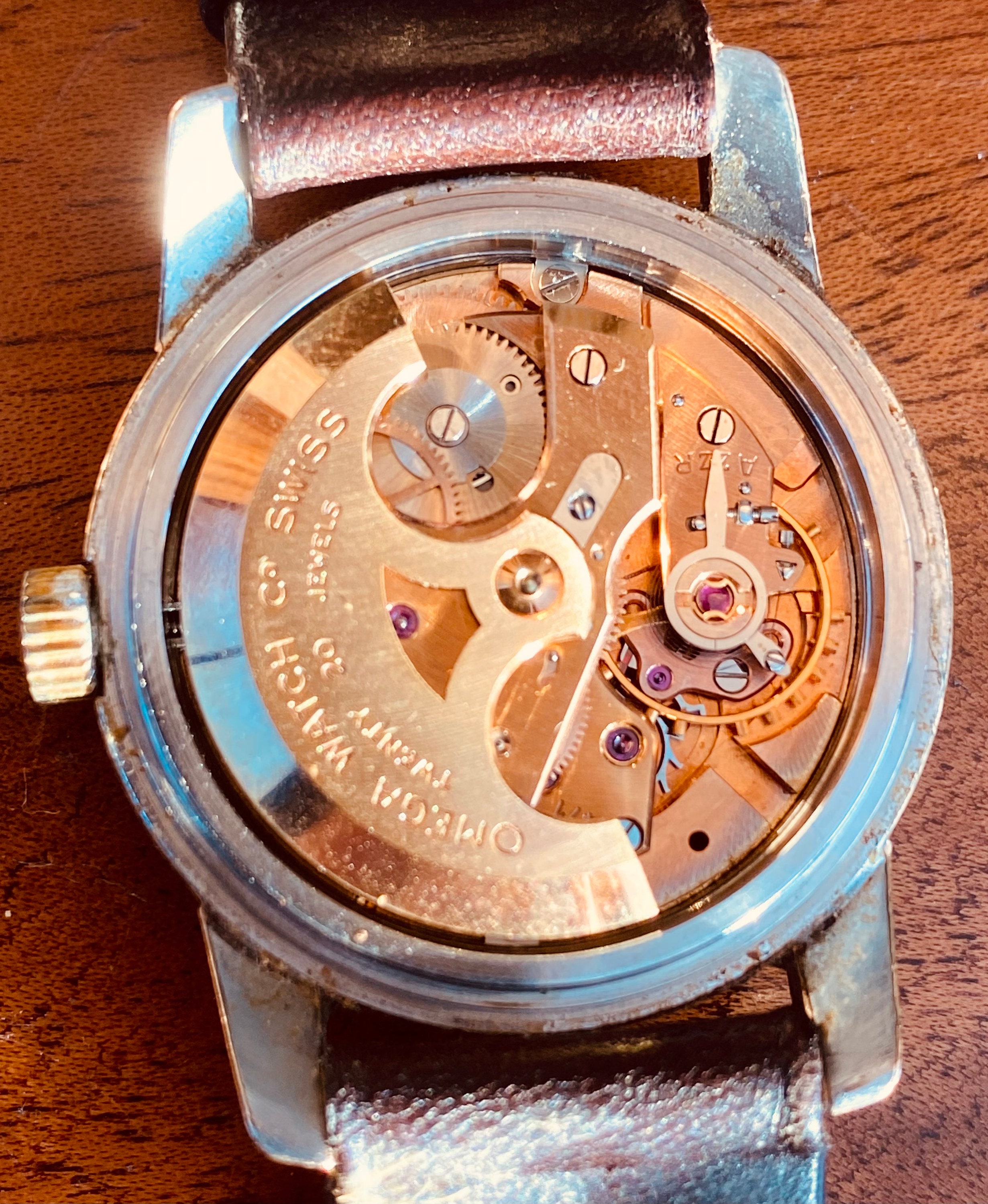 1984s Omega Seamaster Quartz Day Date Gold Plated / Steel