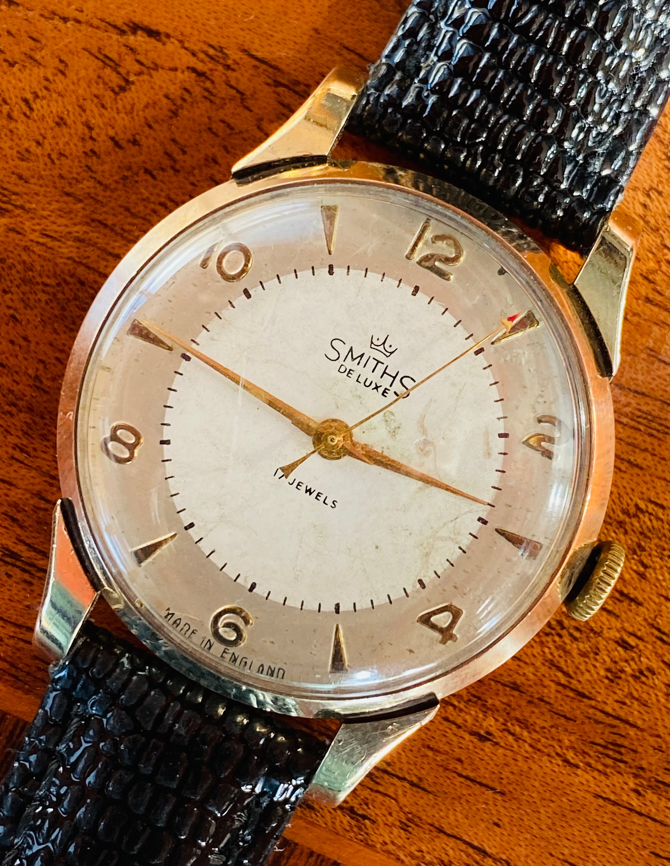 1954 SMITHS De LUXE Gentleman's with Caliber 27.CS Movement. 70th Birthdays  Idea?