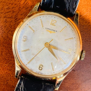LONGINES 1962 9K SOLID GOLD Gentleman’s in Good, Serviced Condition, Caliber 30LS.