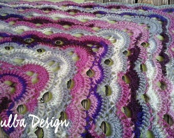 Crochet shawl, Boho clothing, hippie shawl, handmade shawl, hippie scarf